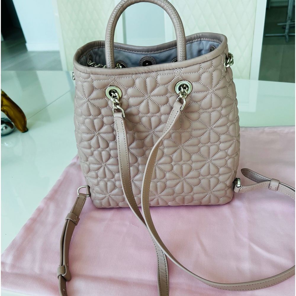 Kate Spade Bloom Medium Backpack Flapper Pink NET - Picture 9 of 16